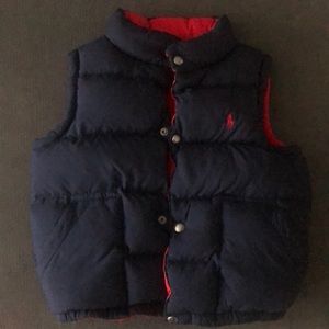 Children’s polo vest